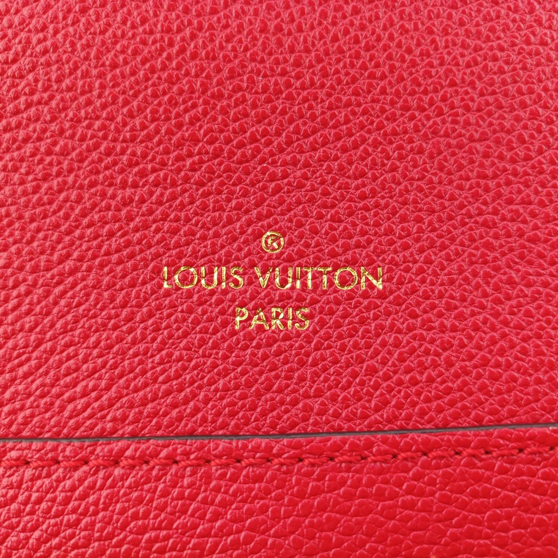 ルイヴィトン Louis Vuitton ハンドバッグ レディース トロカデロ レッド モノグラム アンプラント M50438 TJ1155