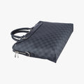 ルイヴィトン Louis Vuitton ショルダーバッグ メンズ ポルトドキュマンジュール PDJ NM ブラック ダミエ グラフィット N48260 CA5106