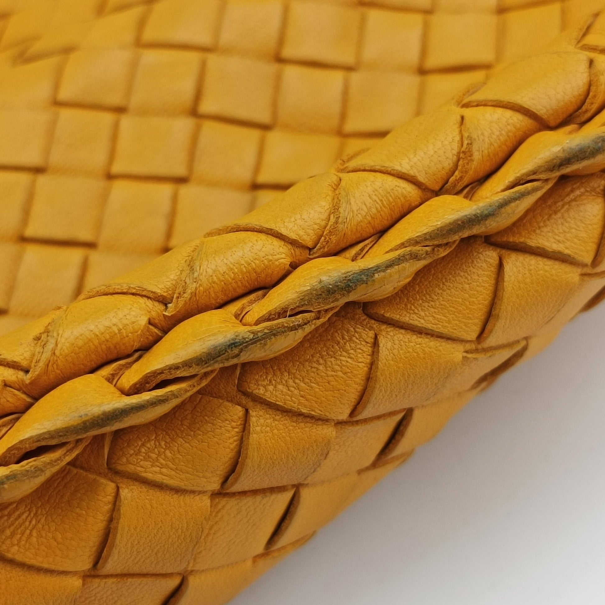 ボッテガヴェネタ Bottega Veneta ハンドバッグ レディース イントレチャート イエロー ラムスキン B01778624G