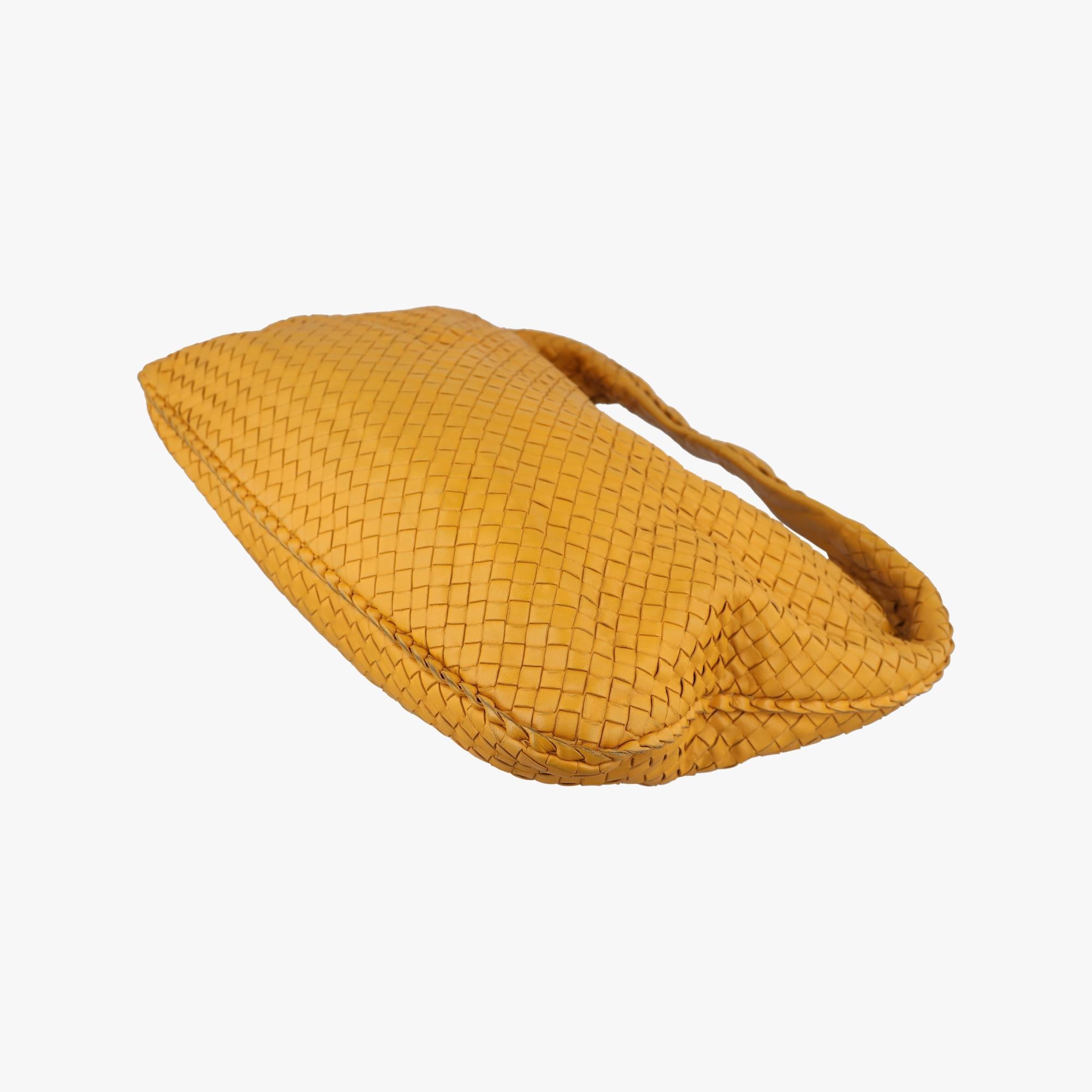 ボッテガヴェネタ Bottega Veneta ハンドバッグ レディース イントレチャート イエロー ラムスキン B01778624G