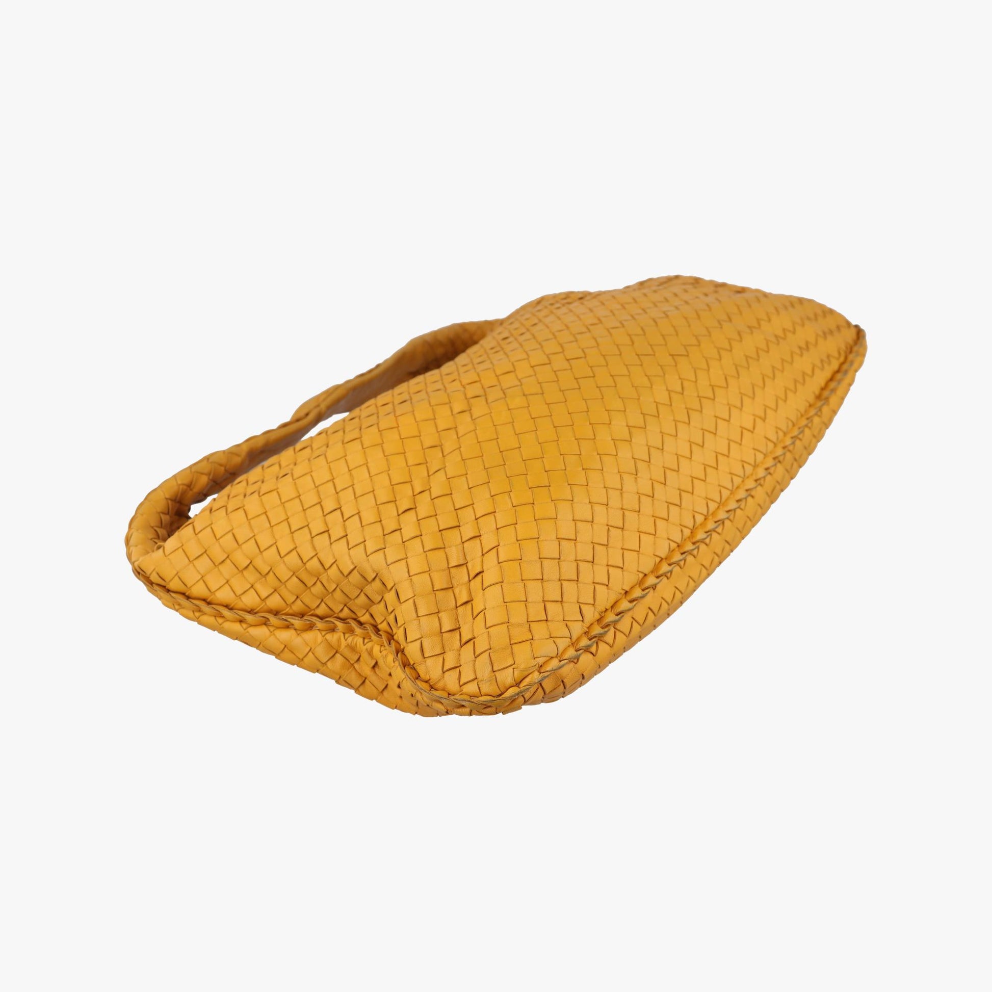 ボッテガヴェネタ Bottega Veneta ハンドバッグ レディース イントレチャート イエロー ラムスキン B01778624G