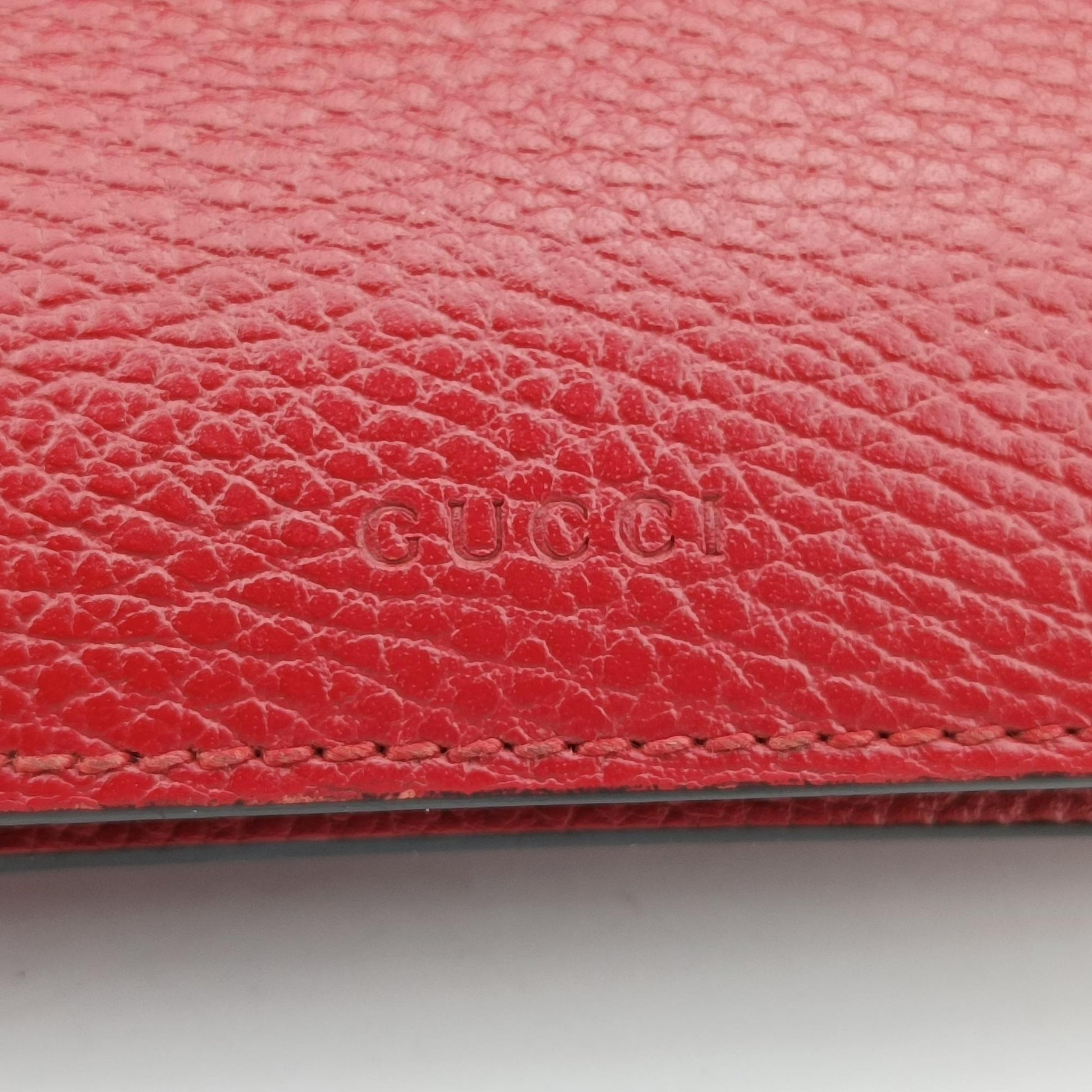 グッチ Gucci ショルダーバッグ レディース ディオニュソス レッド レザー 400249 B023076137