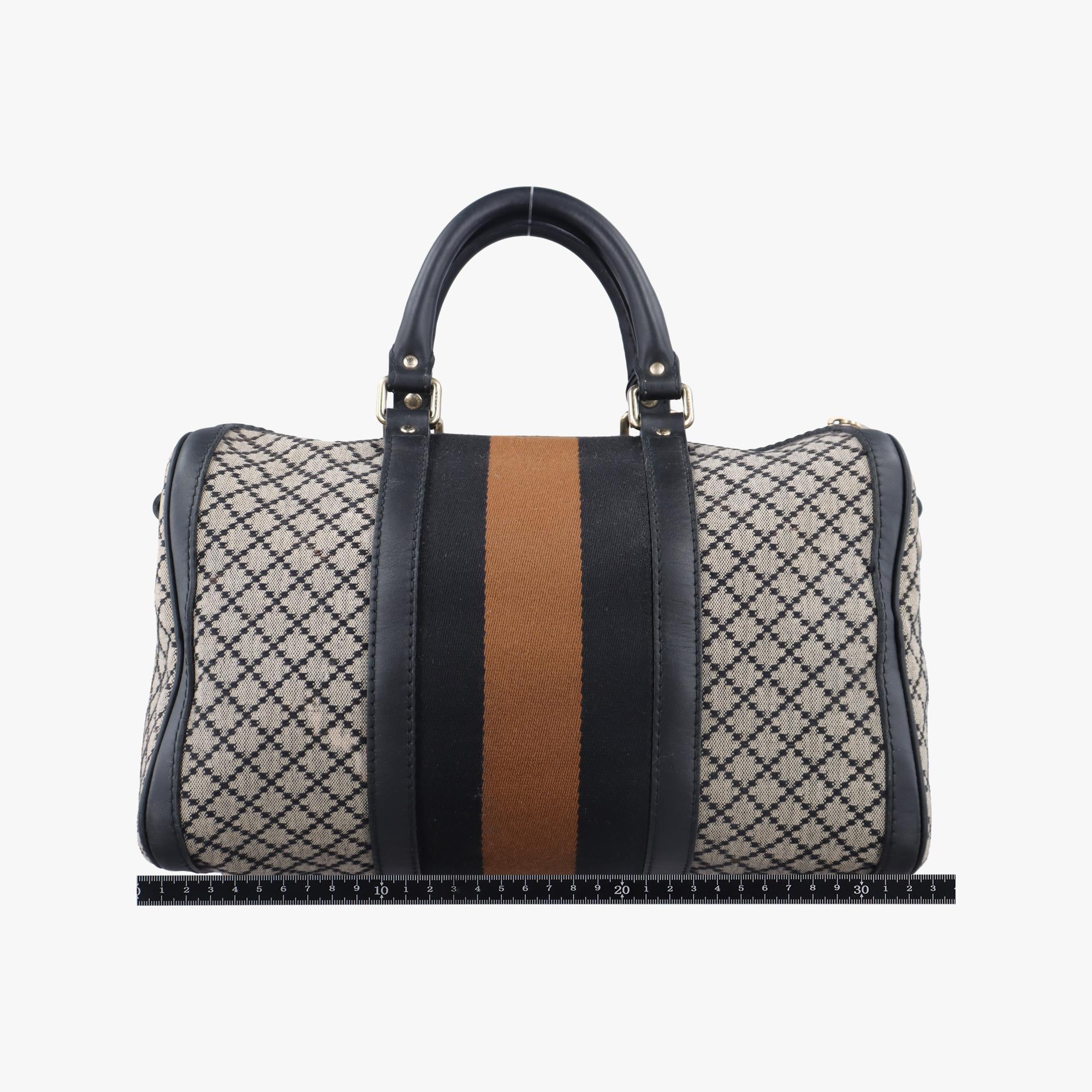 グッチ Gucci ボストンバッグ レディース シェリーライン マルチカラー ファブリック×レザー 247205 E9855476