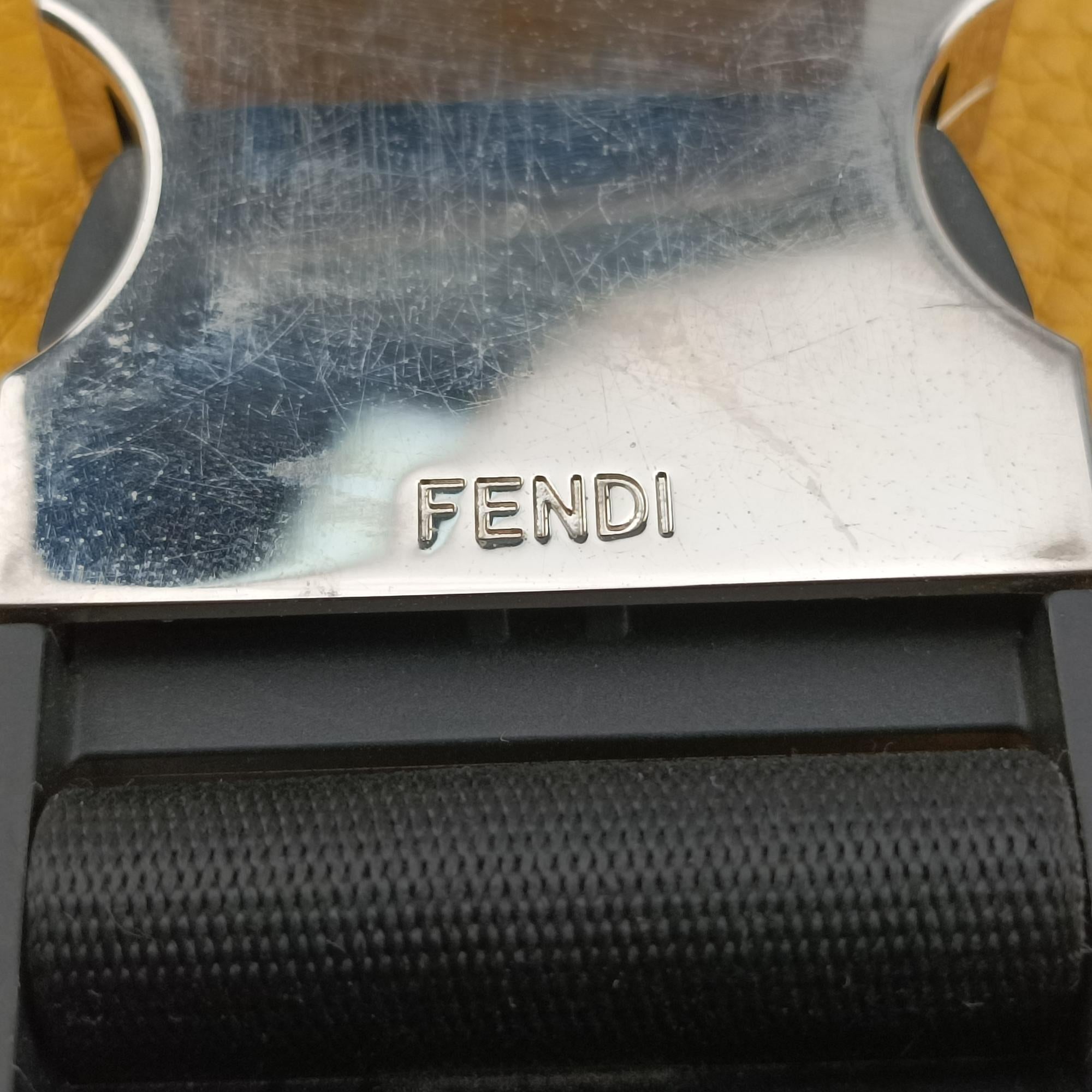 フェンディ Fendi ショルダーバッグ レディース セレリア イエロー レザー 7VA438-A4CK-189-0397