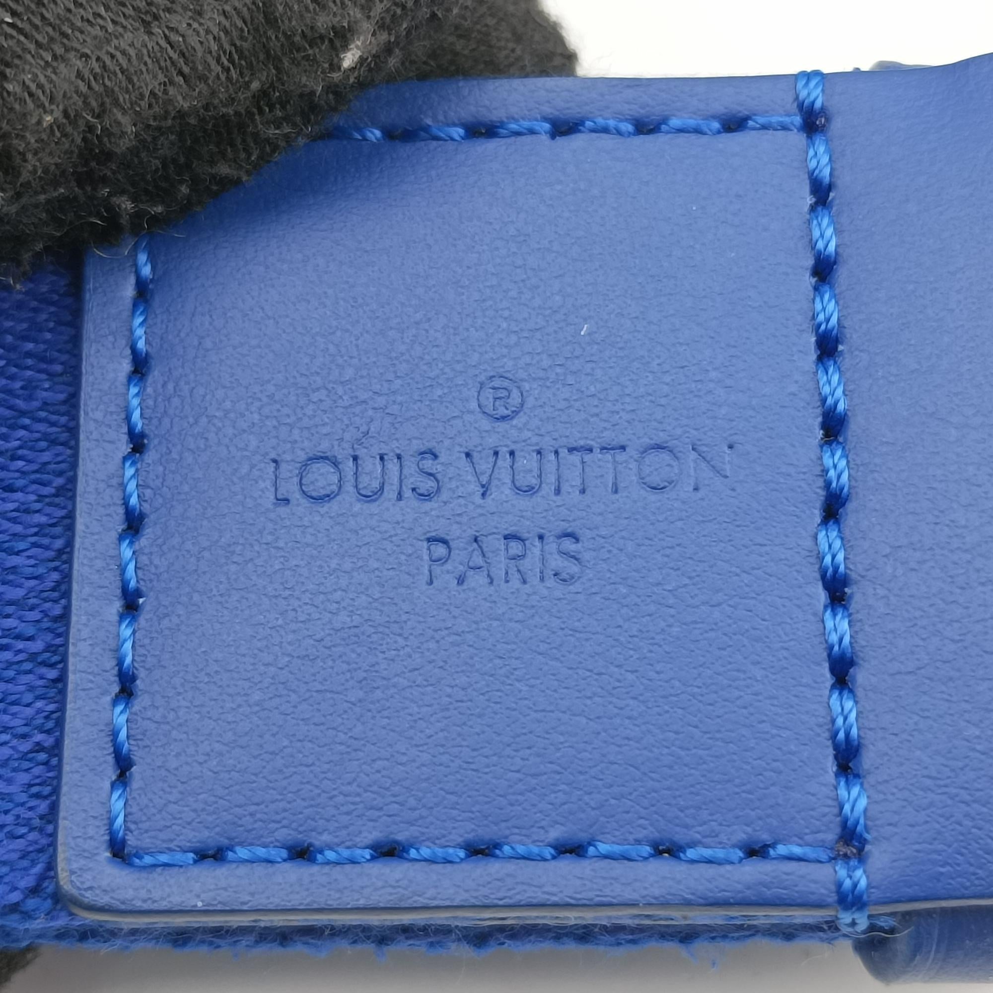 ルイヴィトン Louis Vuitton ショルダーバッグ レディース Sロック スリング 2021AW ブルー トリヨンレザー M58486 ICチップ