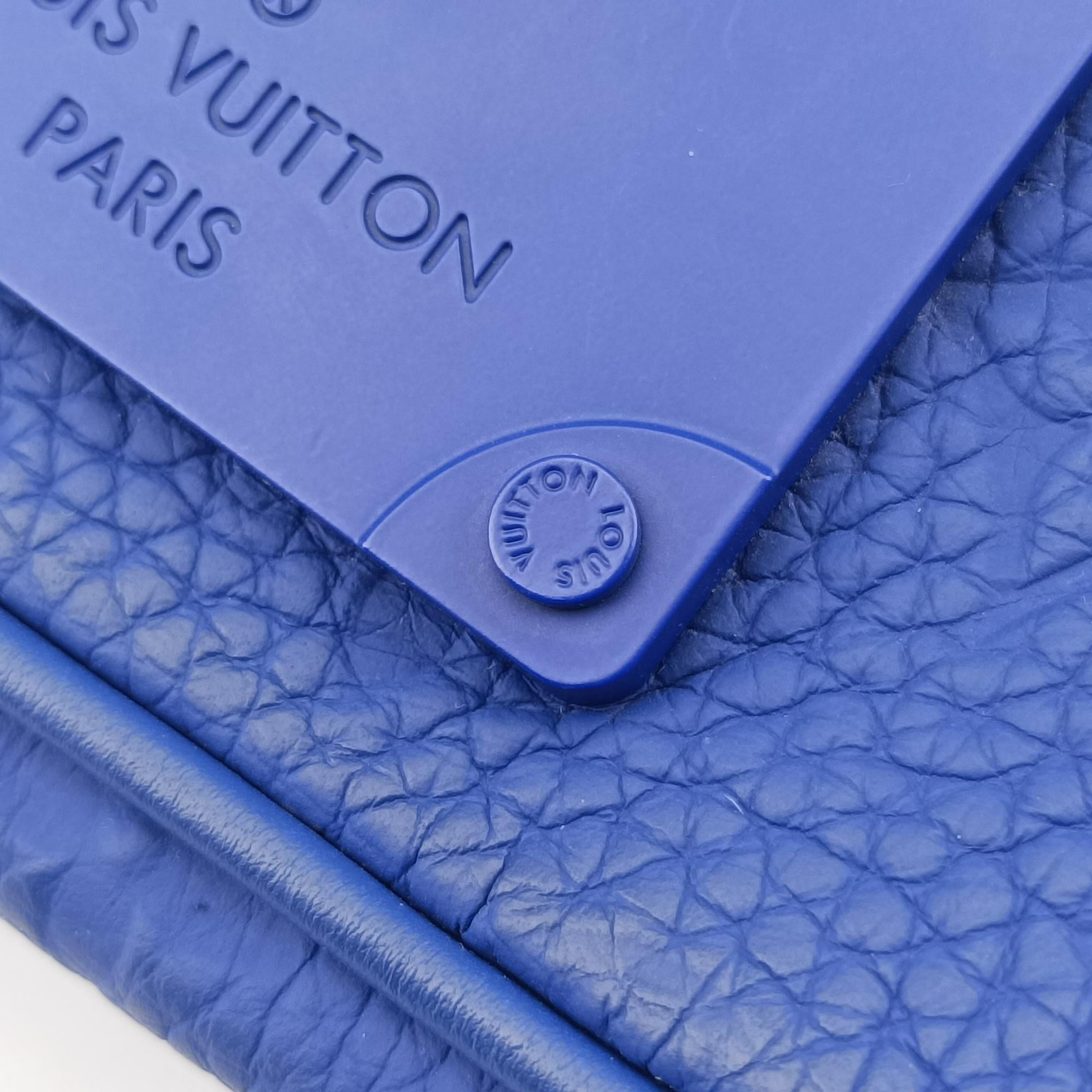 ルイヴィトン Louis Vuitton ショルダーバッグ レディース Sロック スリング 2021AW ブルー トリヨンレザー M58486 ICチップ