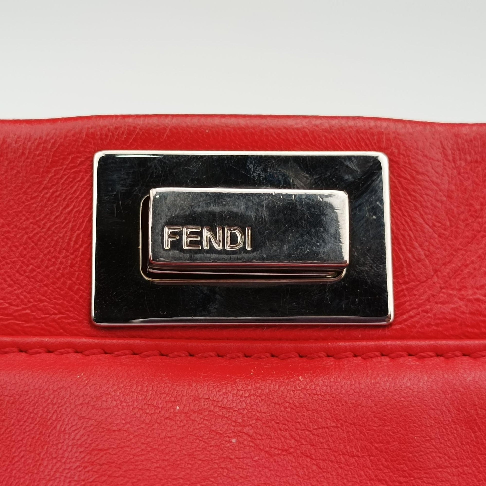 フェンディ Fendi ショルダーバッグ レディース レッド 8BN244.K4P.149.010