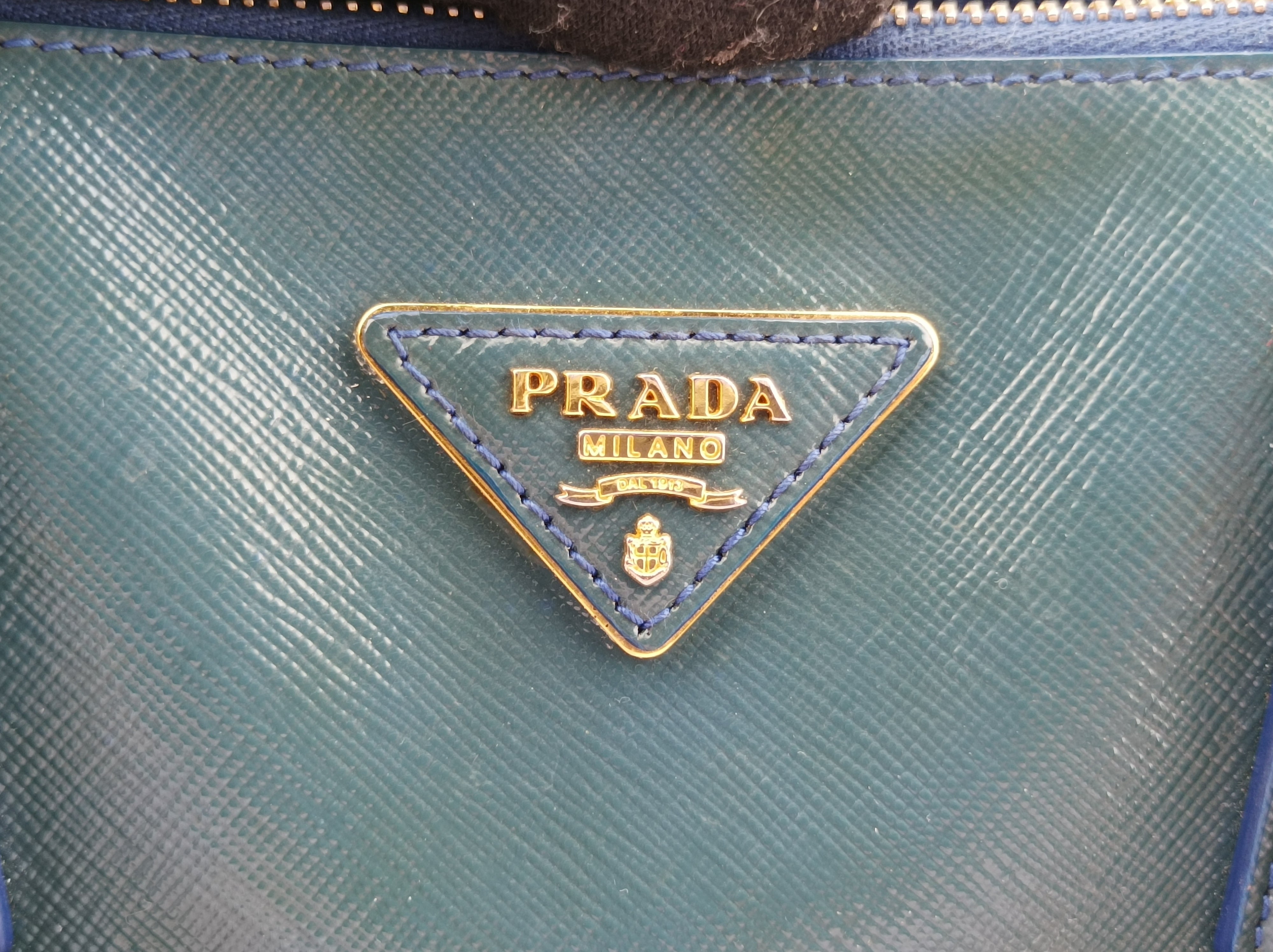 プラダ Prada ショルダーバッグ レディース ブルー 14