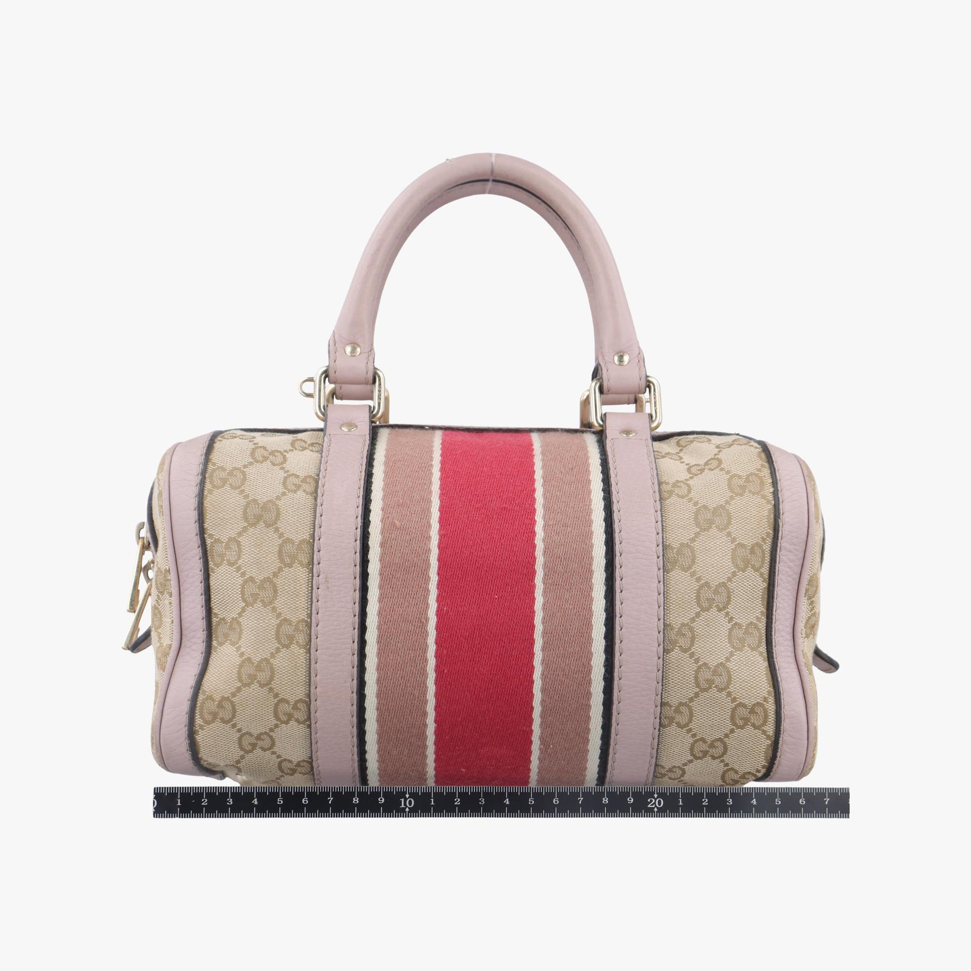 グッチ Gucci ボストンバッグ レディース シェリーライン マルチカラー レザー×ファブリック 269876 E017744871