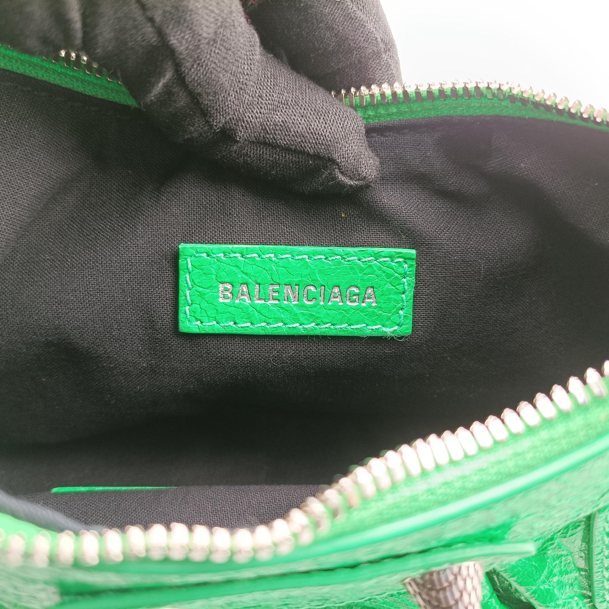 バレンシアガ Balenciaga ショルダーバッグ レディース ルカゴール グリーン レザー 671309.3809.S.535269