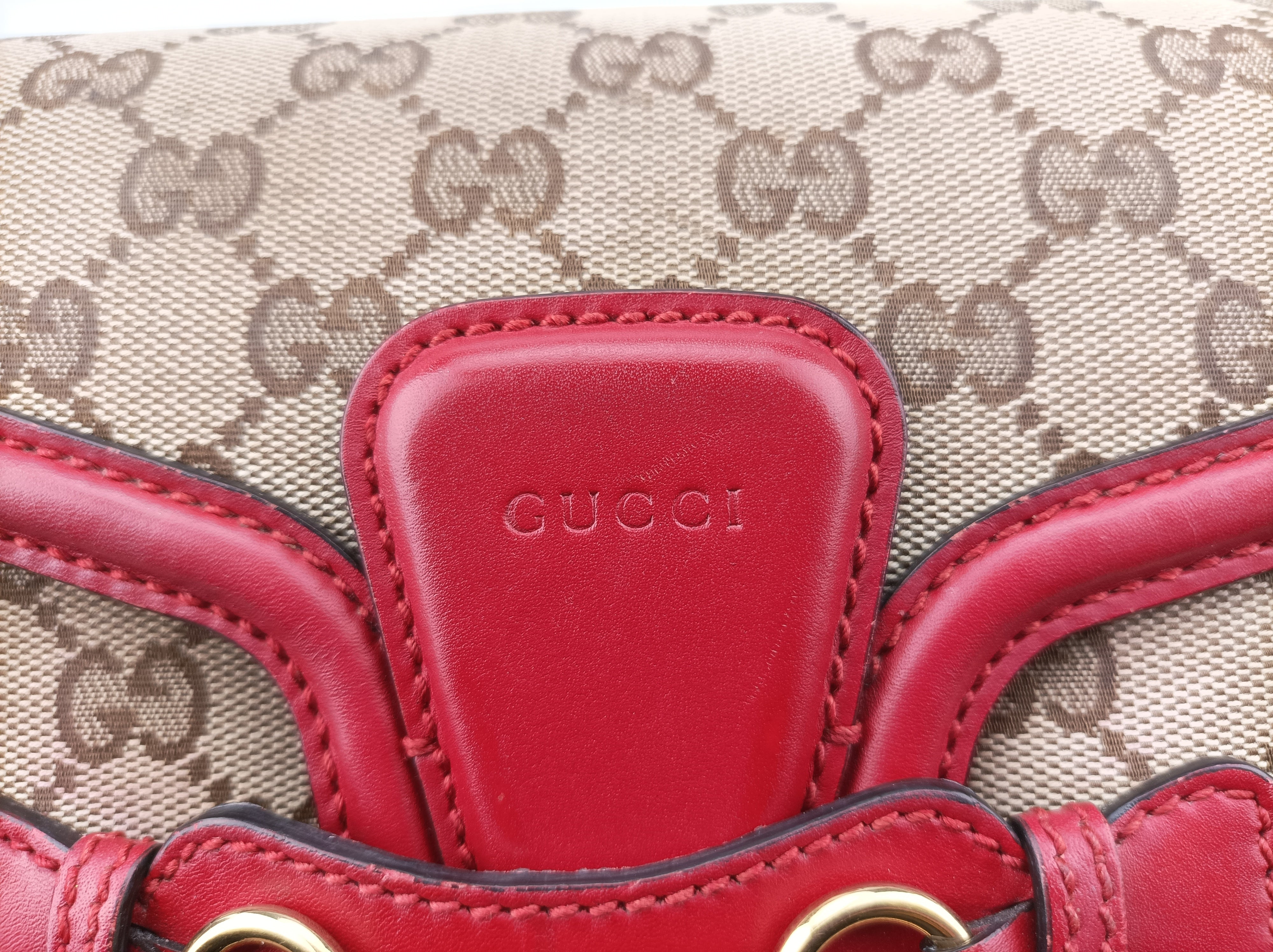 グッチ Gucci ショルダーバッグ レディース レディ ウェブ カーキ レザー×ファブリック 383848 H019077351