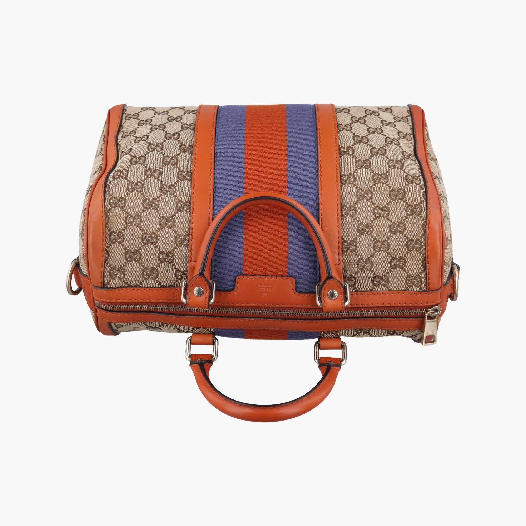 グッチ Gucci ボストンバッグ レディース シェリーライン マルチカラー ファブリック×レザー 247205 C9112809