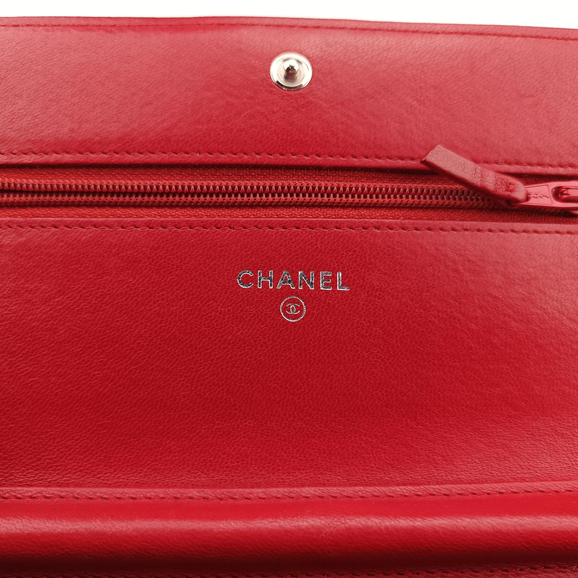 シャネル Chanel ショルダーバッグ レディース ボーイシャネル レッド ラムスキン A80287 20288510