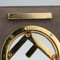 フェンディ Fendi ショルダーバッグ レディース キャナイエフ カーキ レザー 8BT286 A4K8 198-10429