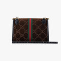 グッチ Gucci ショルダーバッグ レディース ラジャ ブラウン ベロア 570145 C028772362