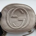 グッチ Gucci ショルダーバッグ レディース ソーホー グレー レザー 353965 G017756747