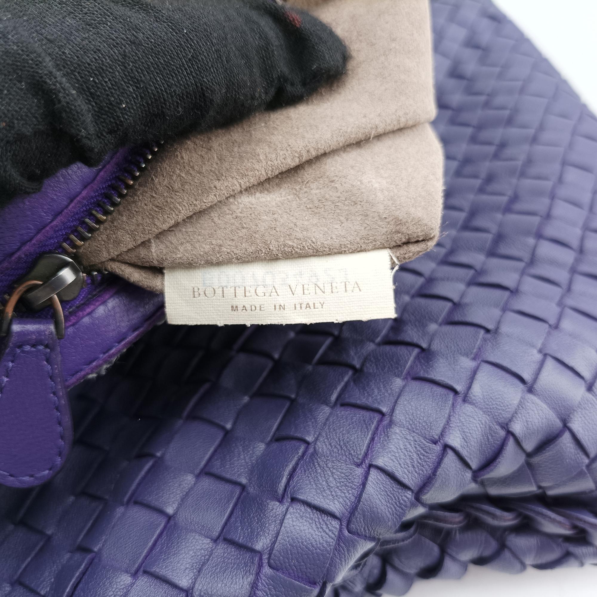 ボッテガヴェネタ Bottega Veneta ハンドバッグ レディース イントレチャート パープル ラムスキン B00703492J