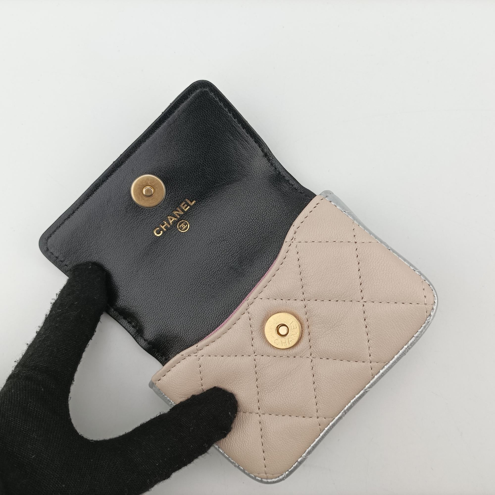 シャネル Chanel ボディバッグ/ウェストバッグ レディース バイカラー マトラッセ マルチカラー ラムスキン AP3249 L7N77TK2