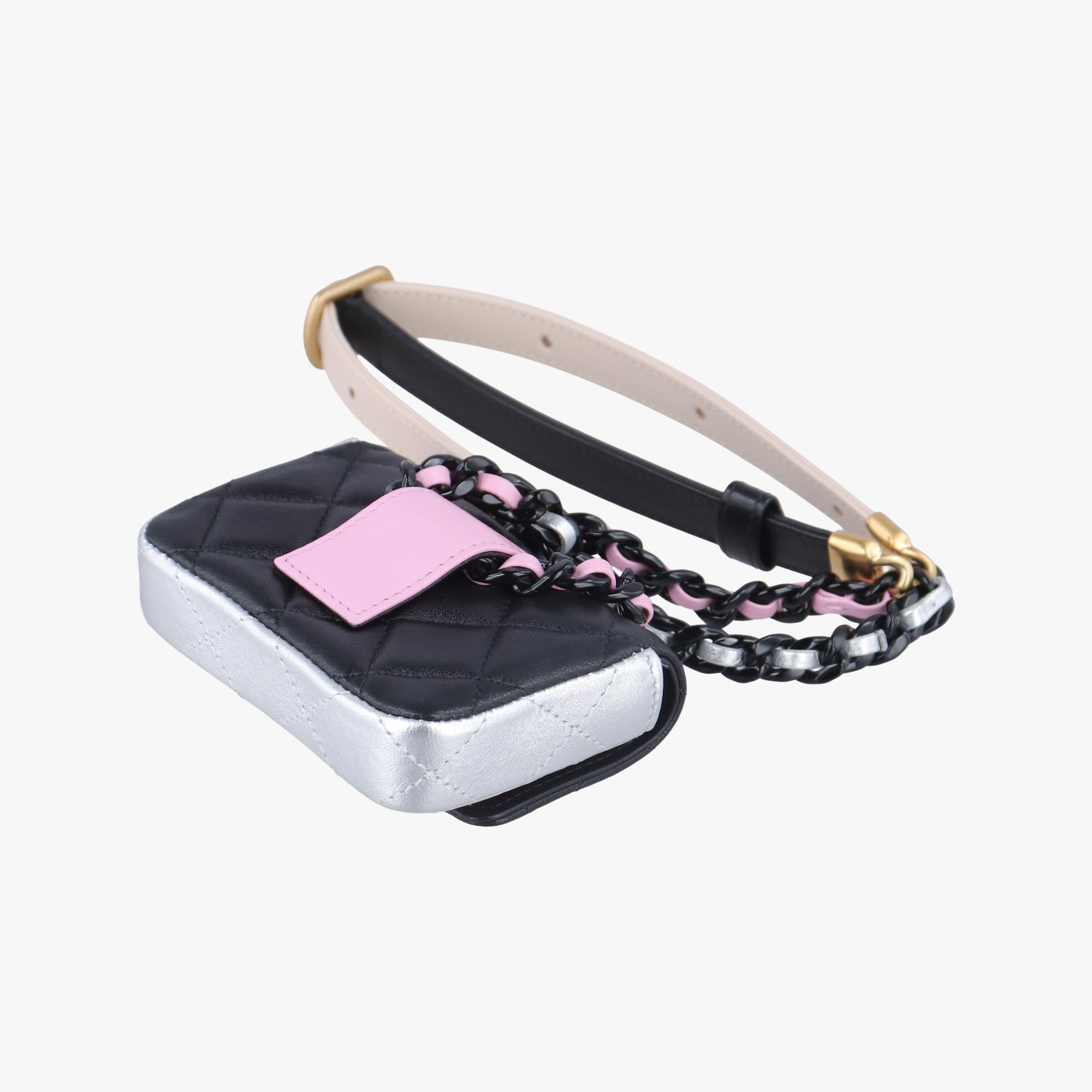 シャネル Chanel ボディバッグ/ウェストバッグ レディース バイカラー マトラッセ マルチカラー ラムスキン AP3249 L7N77TK2