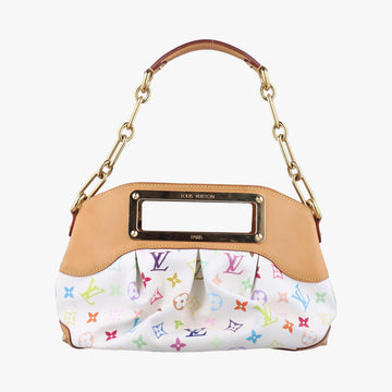 ルイヴィトン Louis Vuitton ショルダーバッグ レディース ジュディPM ホワイト モノグラム マルチカラー M40257 TH3019