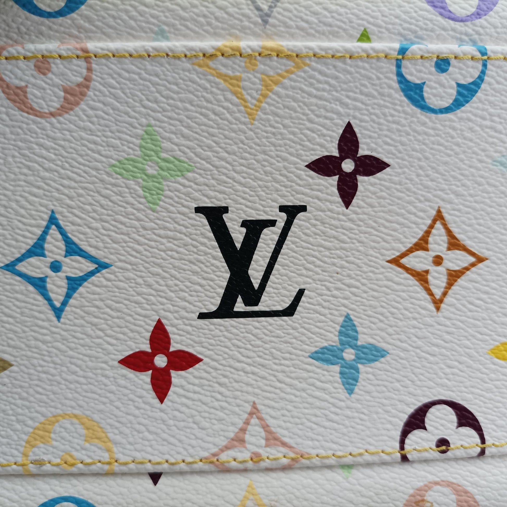 ルイヴィトン Louis Vuitton ショルダーバッグ レディース ジュディPM ホワイト モノグラム マルチカラー M40257 TH3019