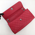 シャネル Chanel ショルダーバッグ レディース マトラッセ ココマーク レッド ラムスキン A93138 22073446