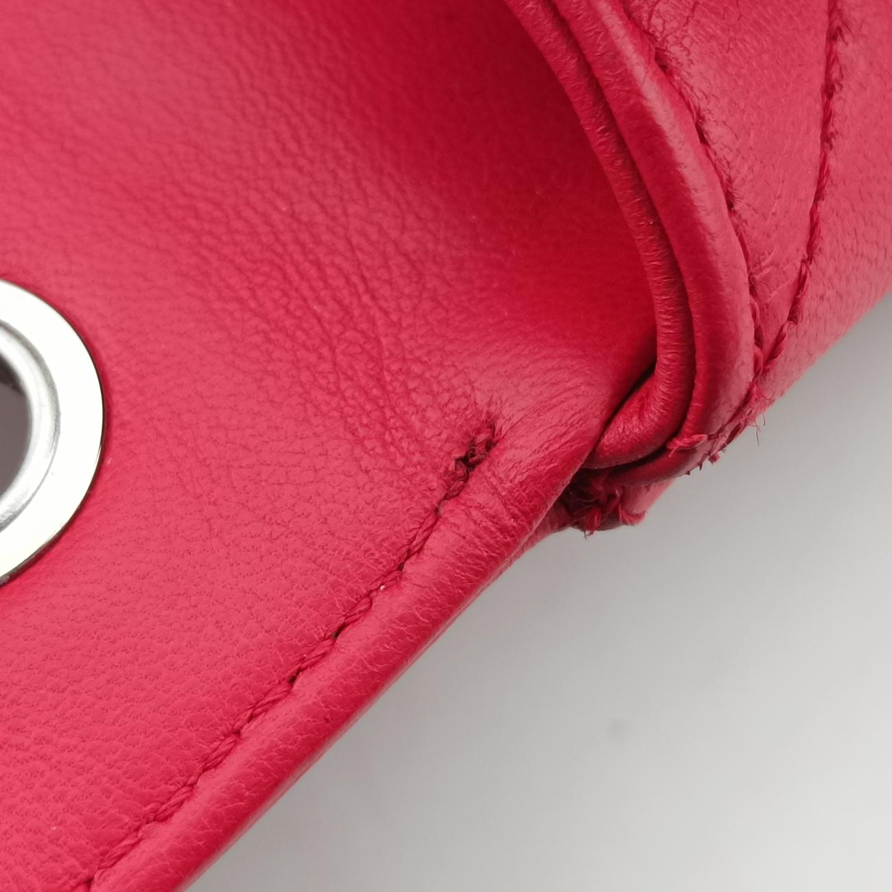 シャネル Chanel ショルダーバッグ レディース マトラッセ ココマーク レッド ラムスキン A93138 22073446