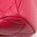 シャネル Chanel ショルダーバッグ レディース マトラッセ ココマーク レッド ラムスキン A93138 22073446