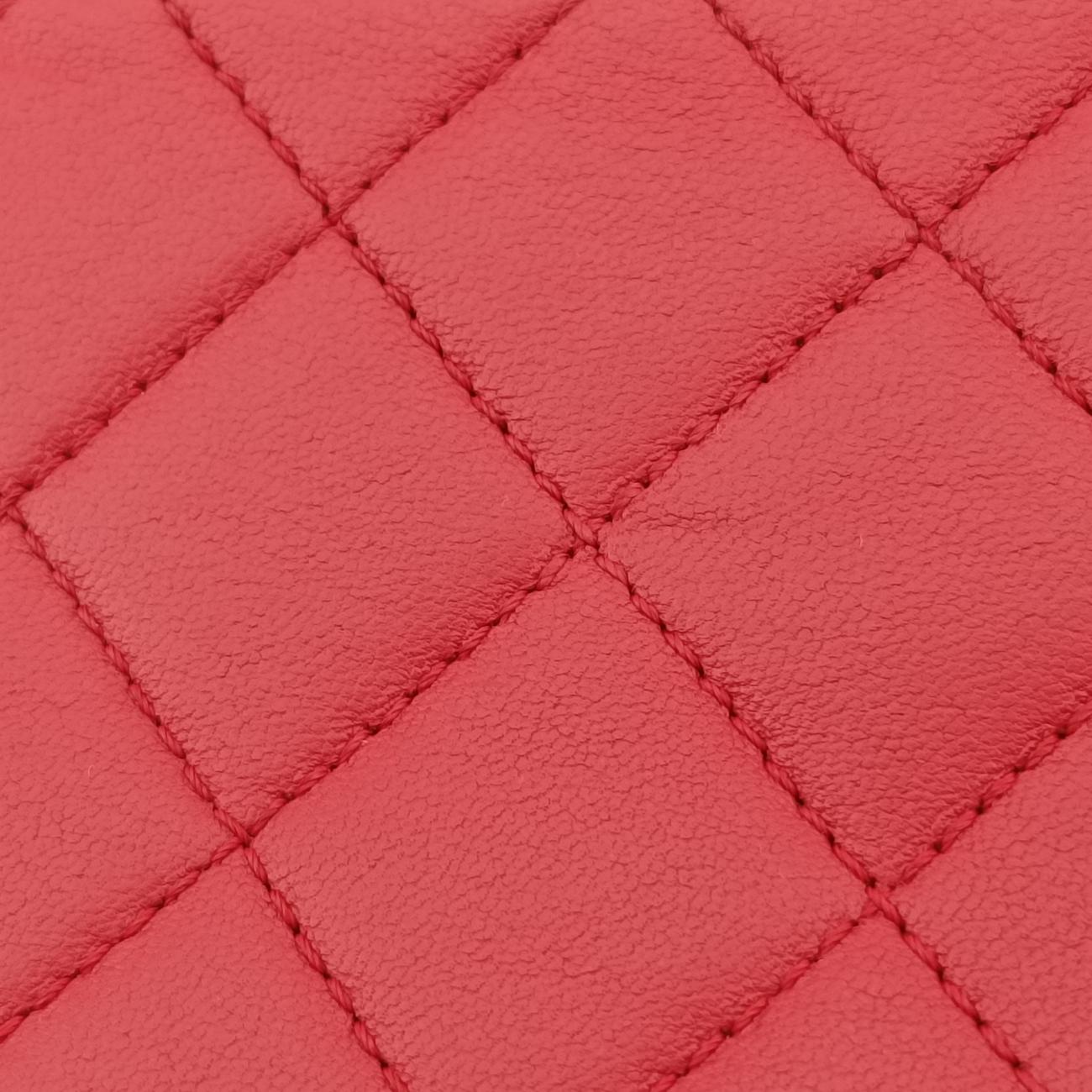 シャネル Chanel ショルダーバッグ レディース マトラッセ ココマーク レッド ラムスキン A93138 22073446
