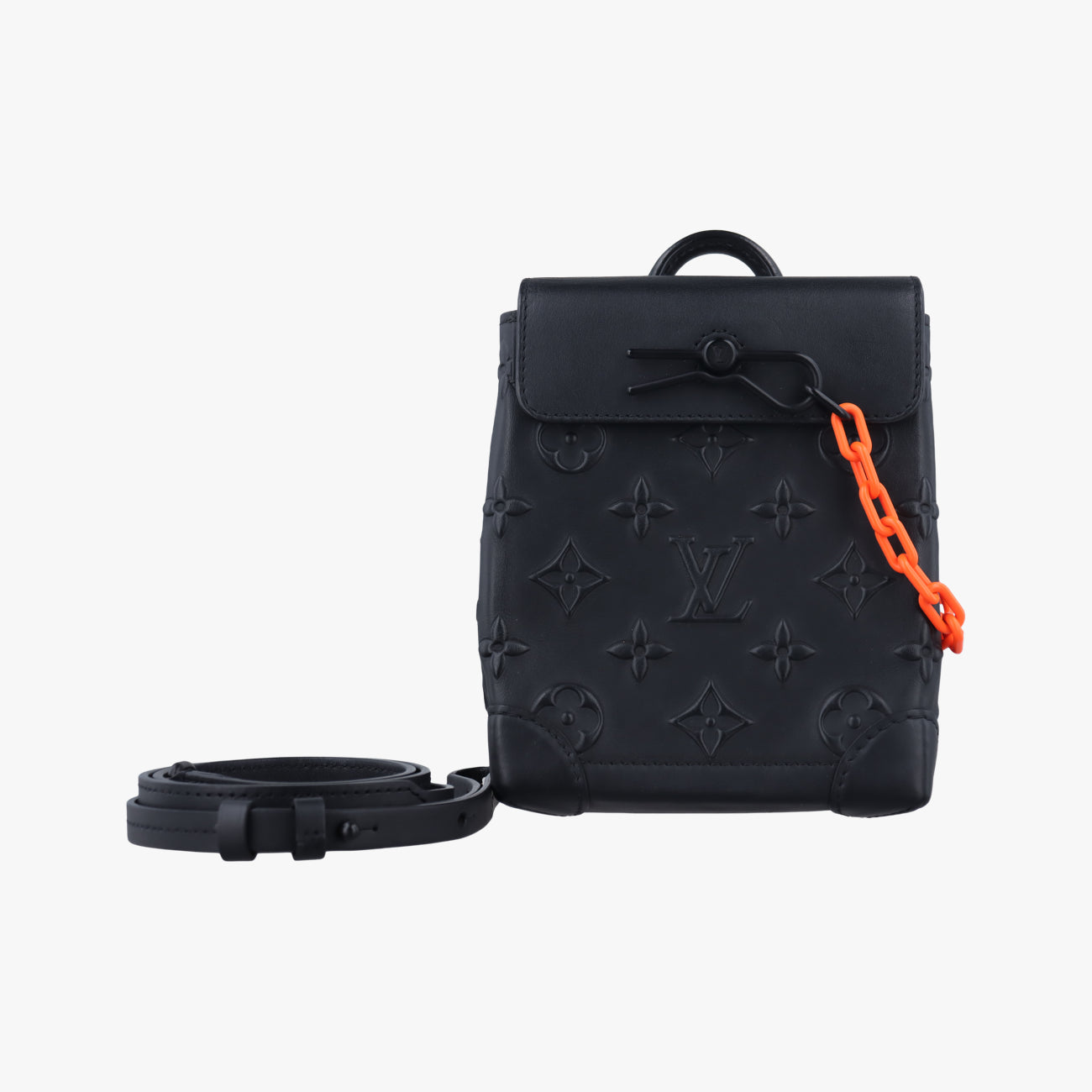 ルイヴィトン Louis Vuitton ショルダーバッグ レディース スティーマー XS ソーラーレイ ブラック レザー M58707 ICチップ