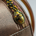 シャネル Chanel ショルダーバッグ レディース レインボー キルティング トップ ハンドル イブニング ゴールド キャビアスキン AS0764 28174899