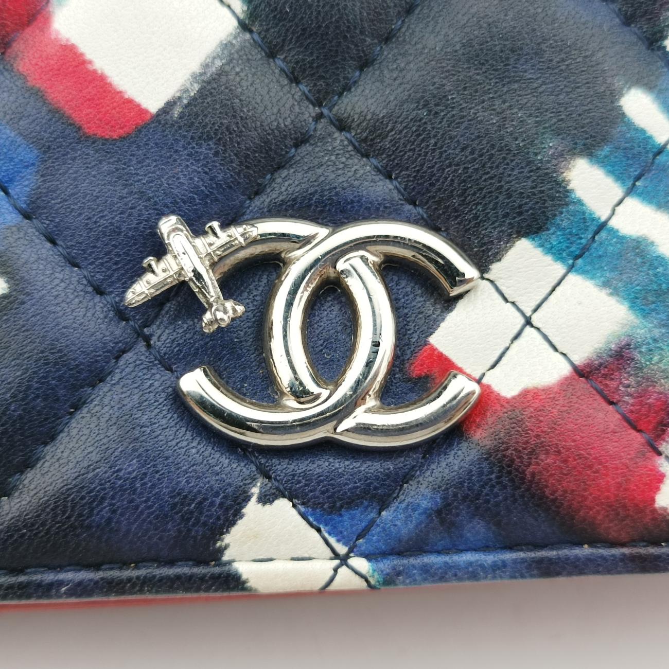 シャネル Chanel ショルダーバッグ レディース エアライン マトラッセ マルチカラー ラムスキン A82438 22595080