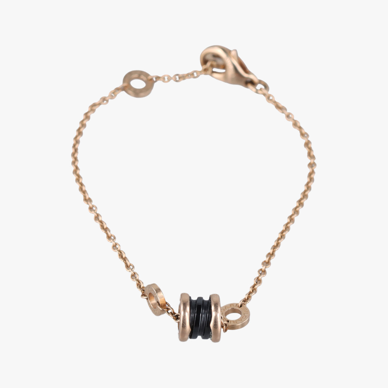 ブルガリ Bvlgari ブレスレット レディース ビーゼロワン ブラック×ゴールド AU750 354810 PTXN9A