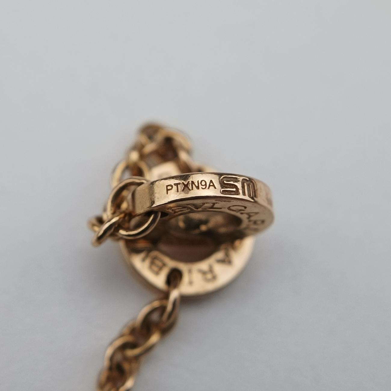ブルガリ Bvlgari ブレスレット レディース ビーゼロワン ブラック×ゴールド AU750 354810 PTXN9A