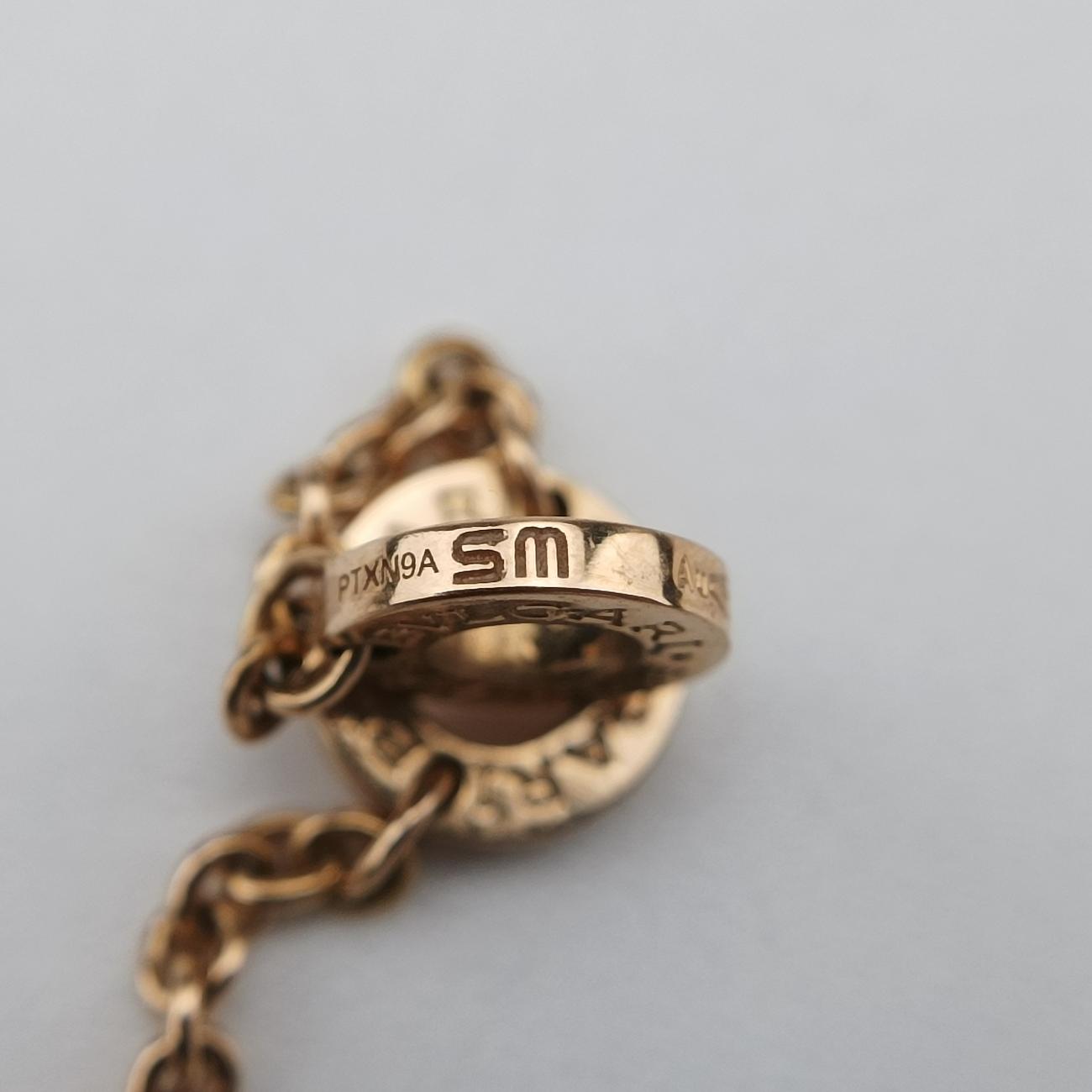 ブルガリ Bvlgari ブレスレット レディース ビーゼロワン ブラック×ゴールド AU750 354810 PTXN9A