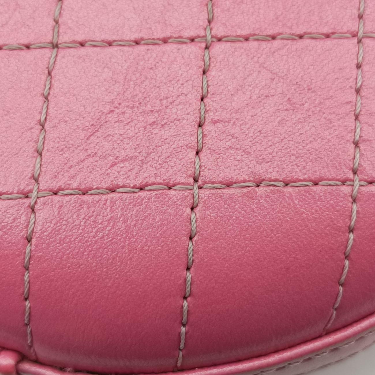 シャネル Chanel ショルダーバッグ レディース マトラッセ ラウンド ピンク ラムスキン AS0203 27147272