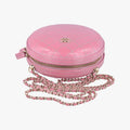 シャネル Chanel ショルダーバッグ レディース マトラッセ ラウンド ピンク ラムスキン AS0203 27147272