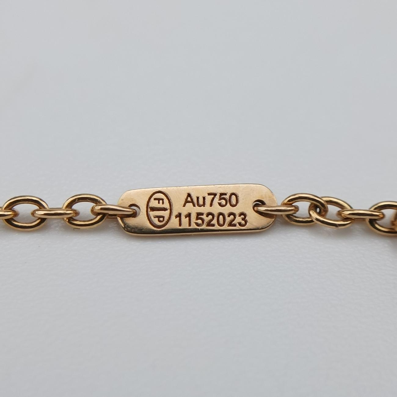 フレッド FRED ネックレス レディース シャンス アンフィニ ダイヤ ゴールド AU750 7B0221 1152023
