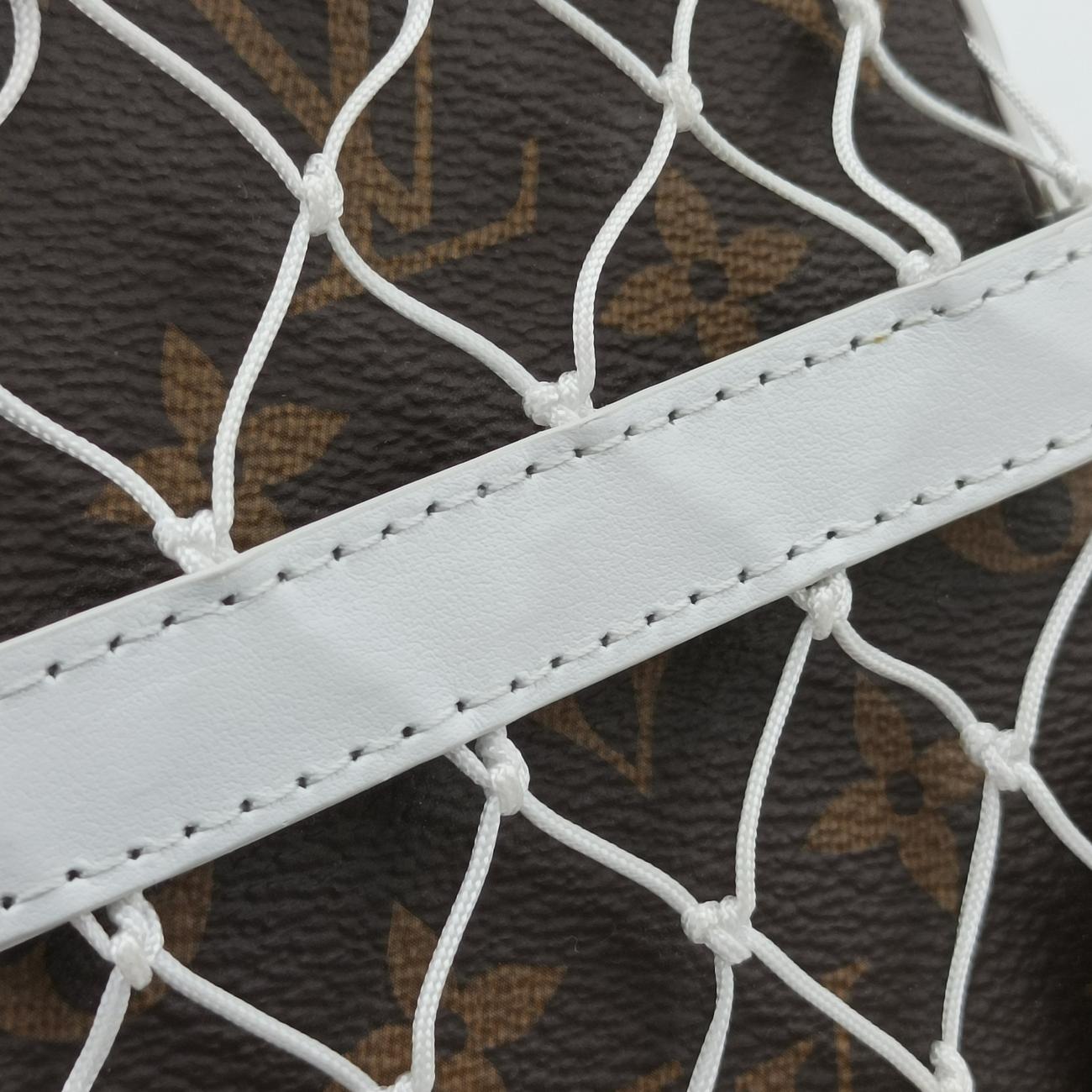 Soft Trunk Phone Box brown×white Monogram Canvas×calf leather M80102 TJ4250ソフトトランク フォーンボックス モノグラム/ブラウン系×ホワイト モノグラムキャンバス×カーフレザー M80102 TJ4250