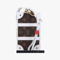 Soft Trunk Phone Box brown×white Monogram Canvas×calf leather M80102 TJ4250ソフトトランク フォーンボックス モノグラム/ブラウン系×ホワイト モノグラムキャンバス×カーフレザー M80102 TJ4250