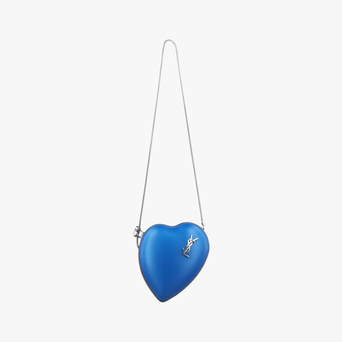 Love box heart Blue Leather 498434 BCI498434.0717ラブボックス ハート型 ブルー レザー 498434 BCI498434.0717