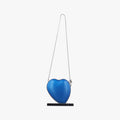 Love box heart Blue Leather 498434 BCI498434.0717ラブボックス ハート型 ブルー レザー 498434 BCI498434.0717