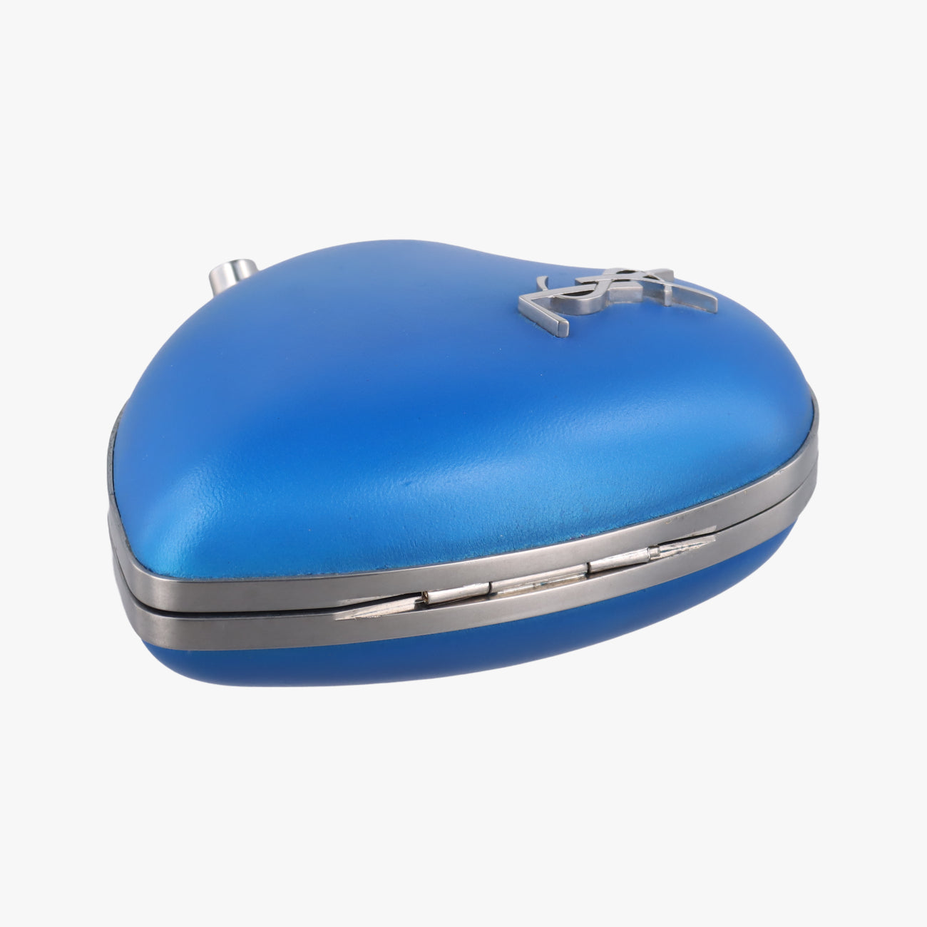Love box heart Blue Leather 498434 BCI498434.0717ラブボックス ハート型 ブルー レザー 498434 BCI498434.0717