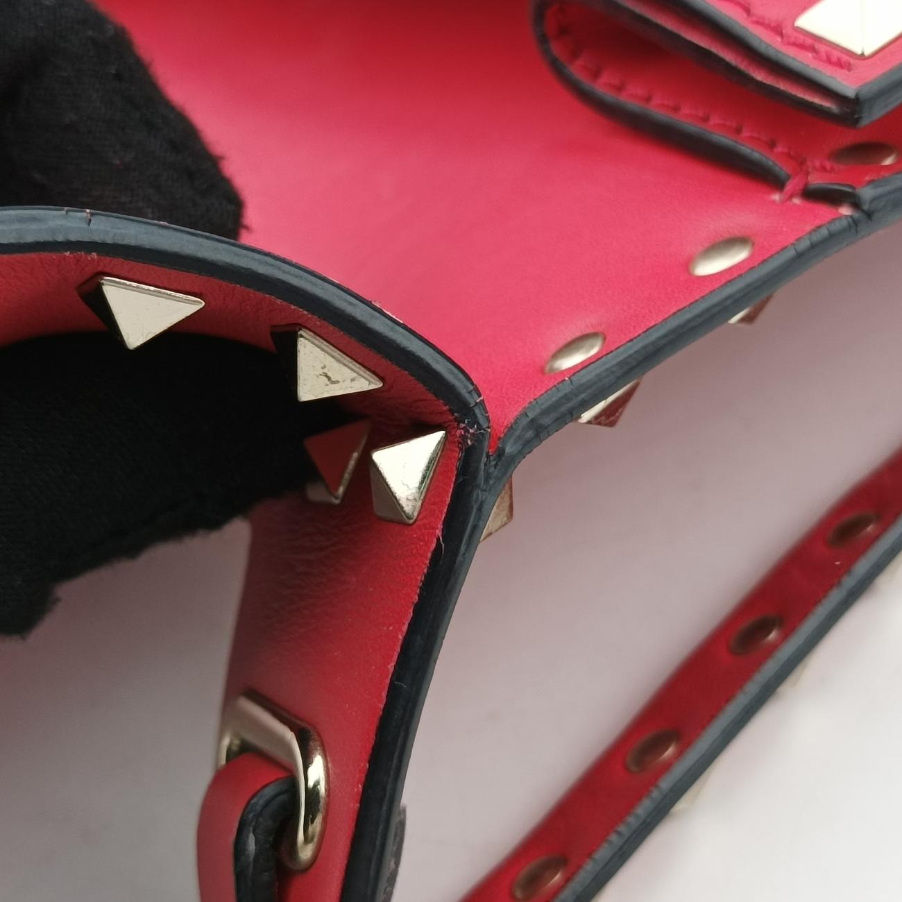 Rockstud Red Leather  BG-K033BOL2ロックスタッズ レッド レザー  BG-K033BOL2