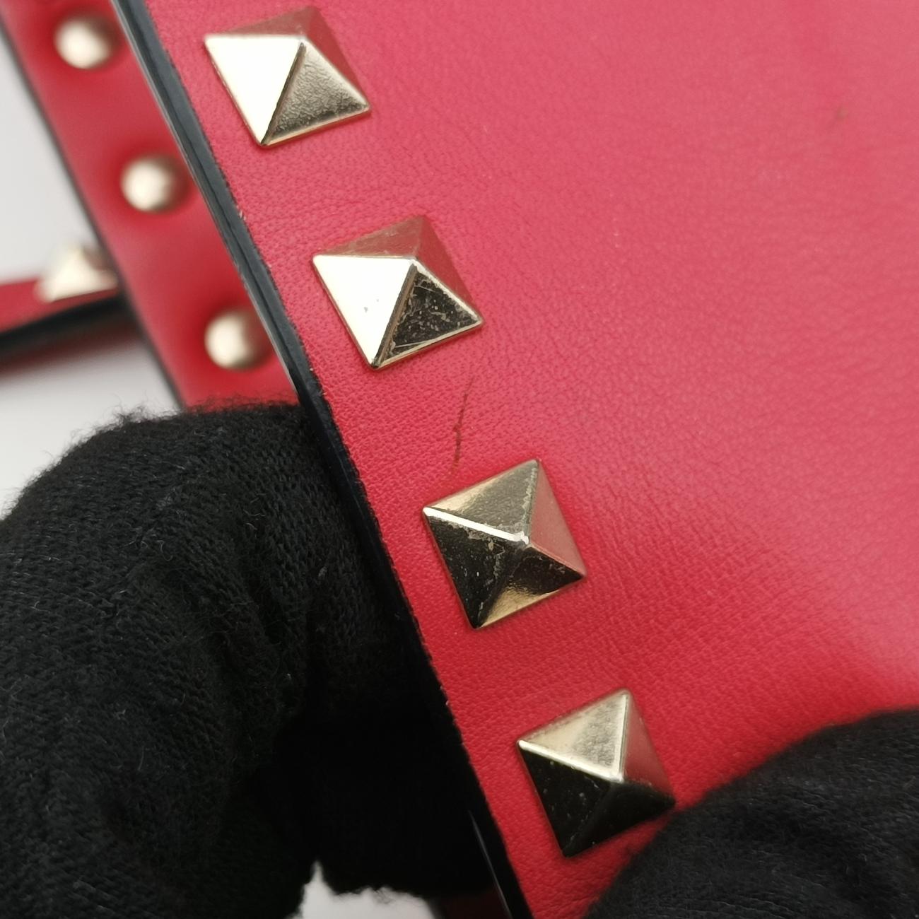 Rockstud Red Leather  BG-K033BOL2ロックスタッズ レッド レザー  BG-K033BOL2