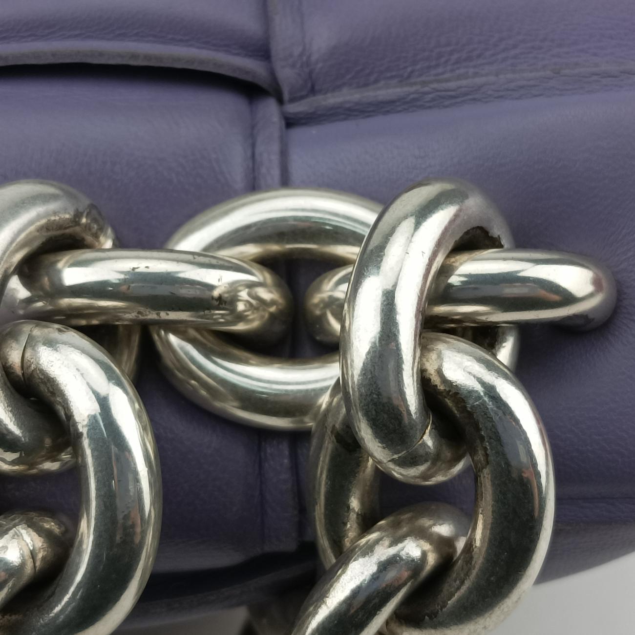 The Chain Cassette Purple lambskin  B09351621Dザ チェーン カセット パープル ラムスキン  B09351621D