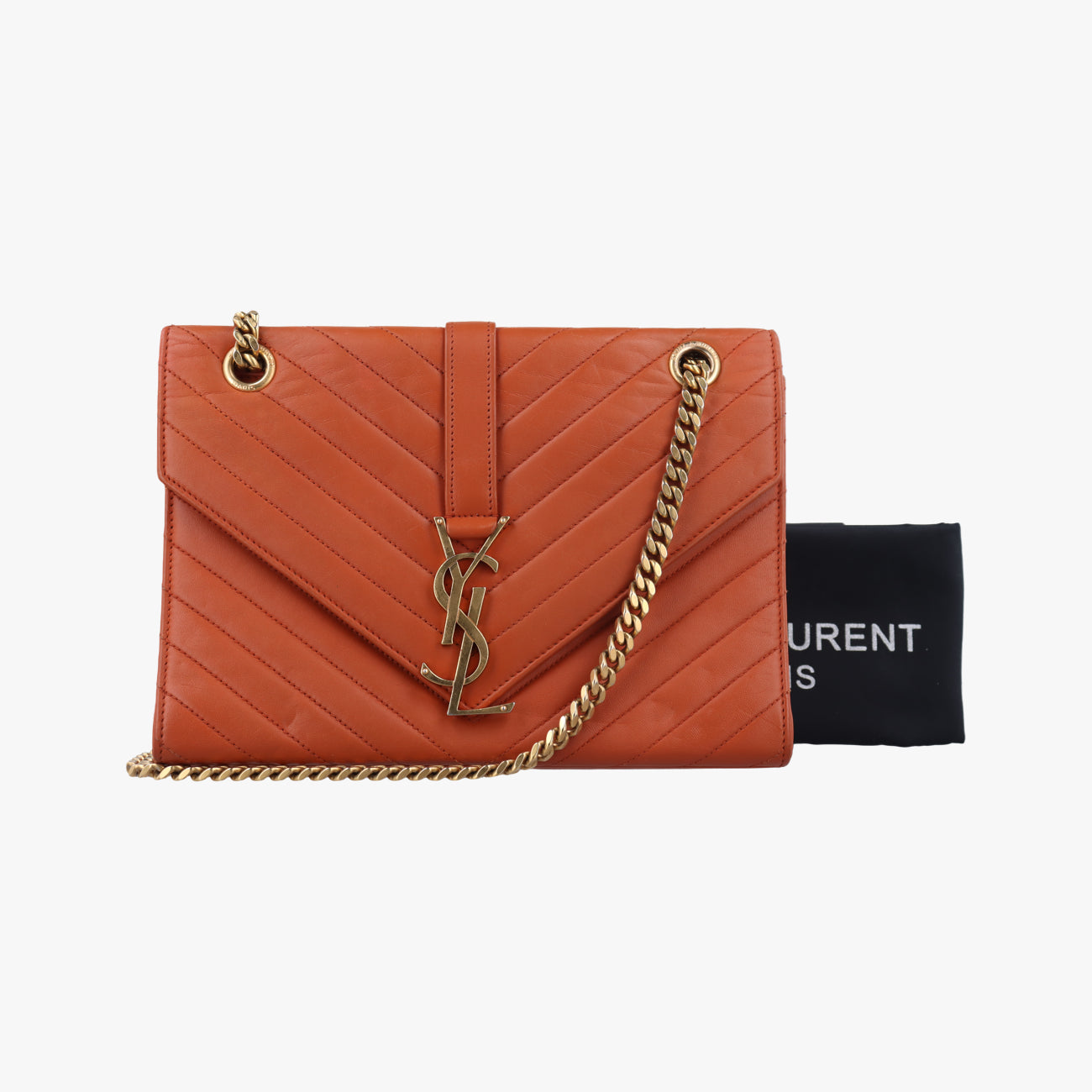 ENVELOPE Orange Leather 381667 DMR381667.0115エンベロープ オレンジ レザー 381667 DMR381667.0115