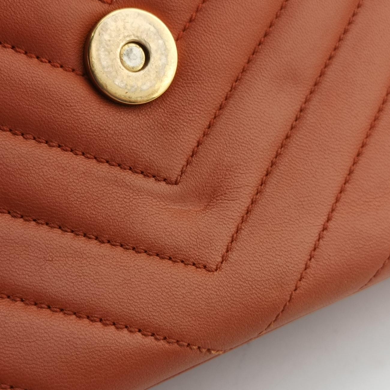 ENVELOPE Orange Leather 381667 DMR381667.0115エンベロープ オレンジ レザー 381667 DMR381667.0115