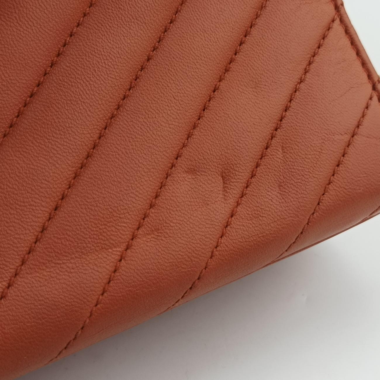 ENVELOPE Orange Leather 381667 DMR381667.0115エンベロープ オレンジ レザー 381667 DMR381667.0115