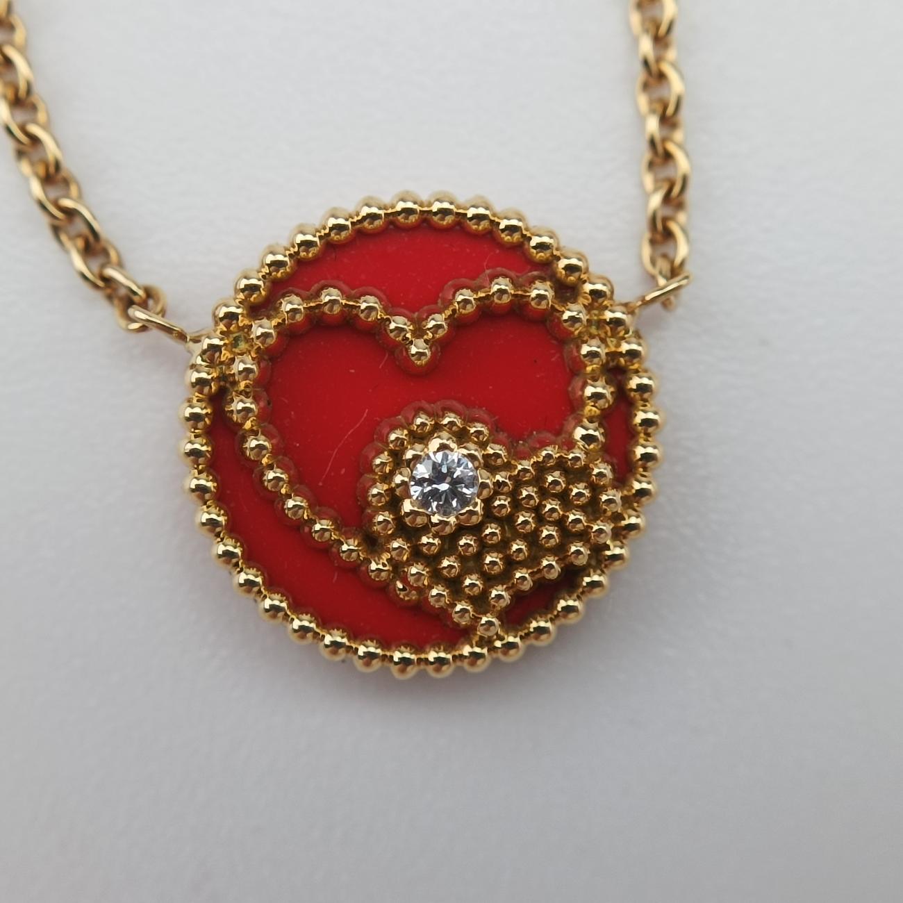 Rose des Vents Coeur Golden×red AU750  211483ローズデヴァン クール ハート ゴールド×レッド AU750  211483